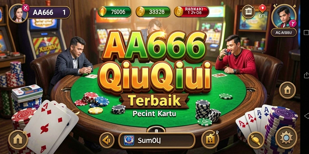 Tampilan gameplay menarik dari game QiuQiu AA666.