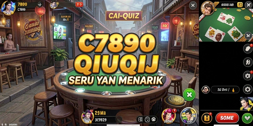 Screenshot gameplay seru QiuQiu di C7890.