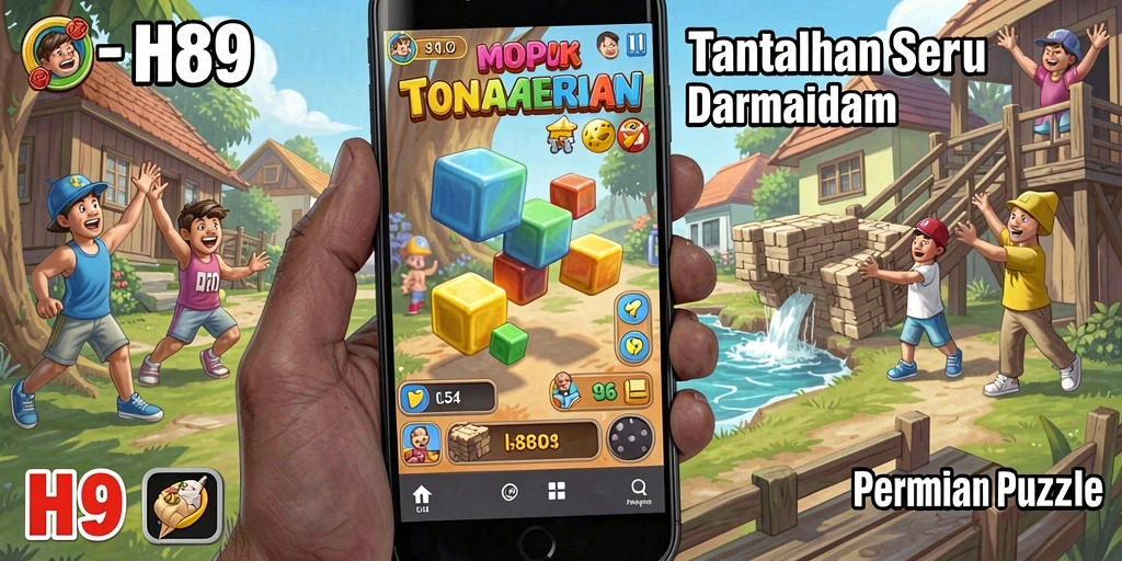Tampilan gameplay H89 yang menarik dan penuh tantangan puzzle.