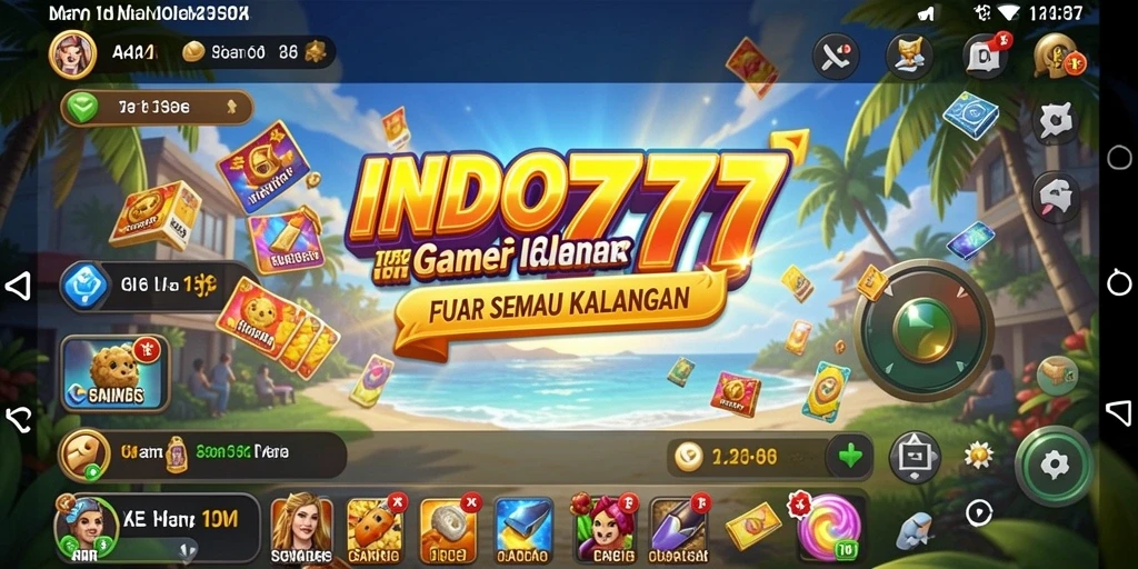 Tampilan gameplay INDO777 yang menarik dan interaktif.