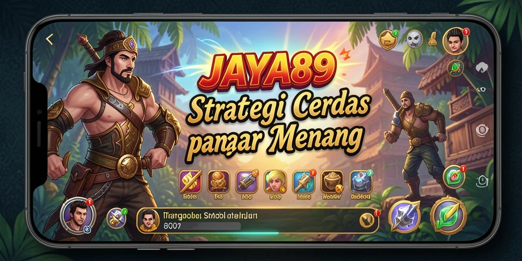 Tangkapan layar gameplay JAYA89 menampilkan pertempuran strategi yang mendebarkan.