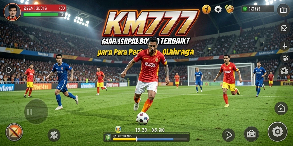 Tampilan gameplay yang intens dan realistis dalam KM777.