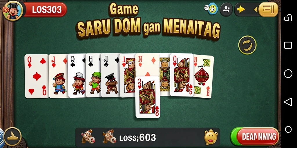 Tangkapan layar menampilkan gameplay seru di LOS303.