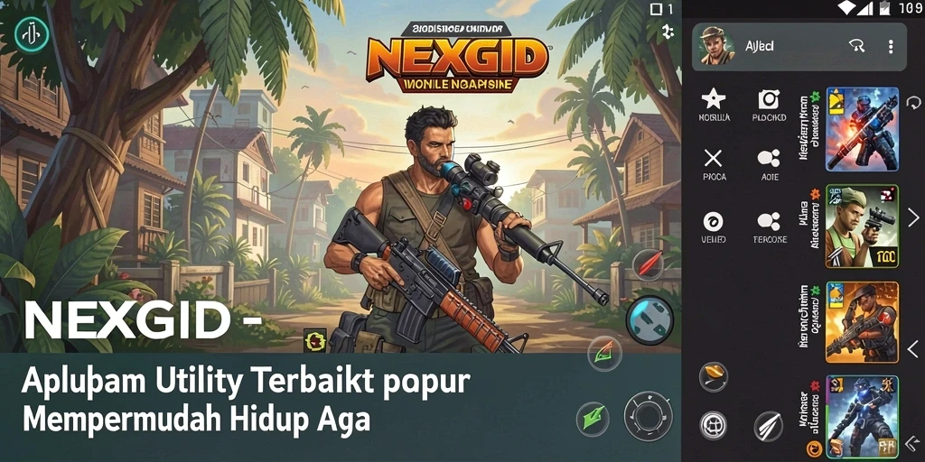 Tampilan antarmuka aplikasi NEXGID yang intuitif dan menarik.