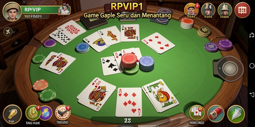 Tampilan gameplay RPVIP1 yang menarik dan seru.