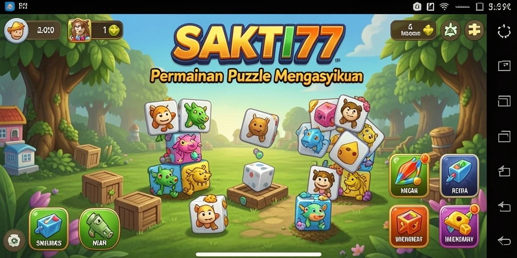 Screenshot gameplay SAKTI77 menunjukkan tingkat keseruan dan tantangan.